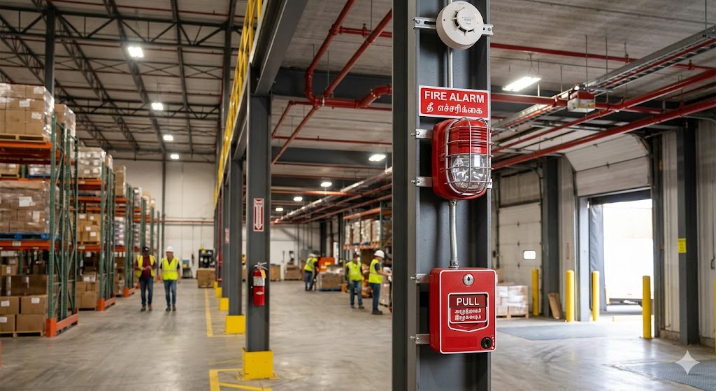 Warehouse Fire Alarm